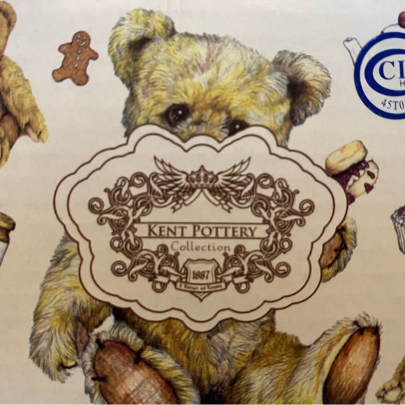 Kent Pottery Vintage Teddy Bear Cup and Saucer set - Picture 9 of 11